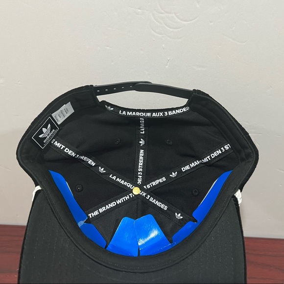 Adidas, Adjustable Fit Hat, Black Velvet - Picture 6 of 8